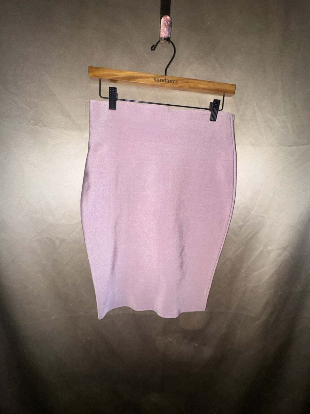 Wow Couture World of Women Pink High-Waisted Bandage Pencil Skirt
